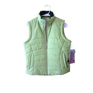 NWT Marker Womens Thinsulate Insulated Vest Apple Green Size 6